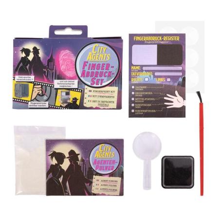 City Agent Fingerabdruck Set